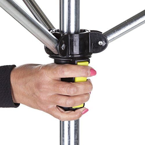 Minky Easy Breeze 115 Ft 3 Arm Rotary Clothesline Silver