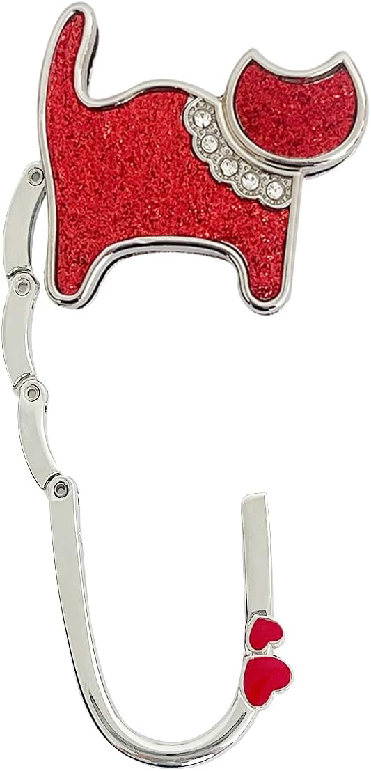 Wrapables Red Cat Purse Hook Hanger