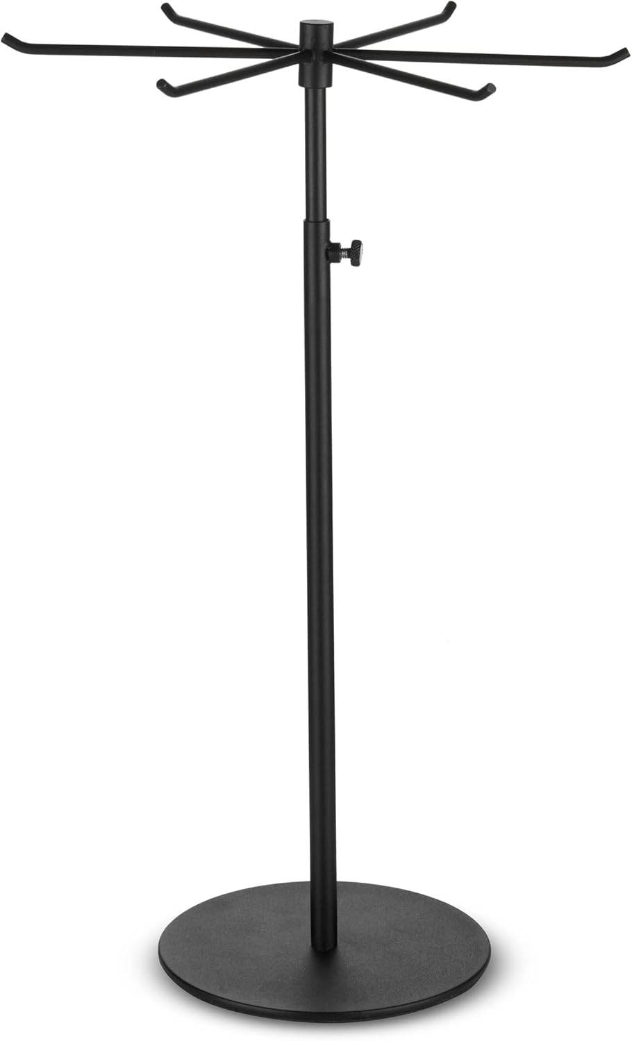 Rotating Keychain Display Stand with 6 Hooks