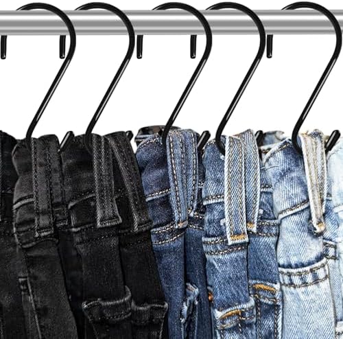 4 Pack 6 Inch Heavy Duty S Hooks with Rubber Coating