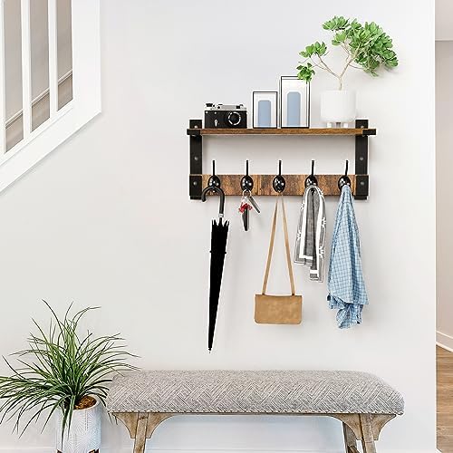 Oraich Wall Hooks with Shelf Coat Rack