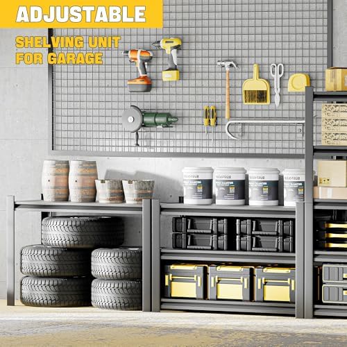 78 Inch Tall 472 Inch Wide Garage Shelving Unit