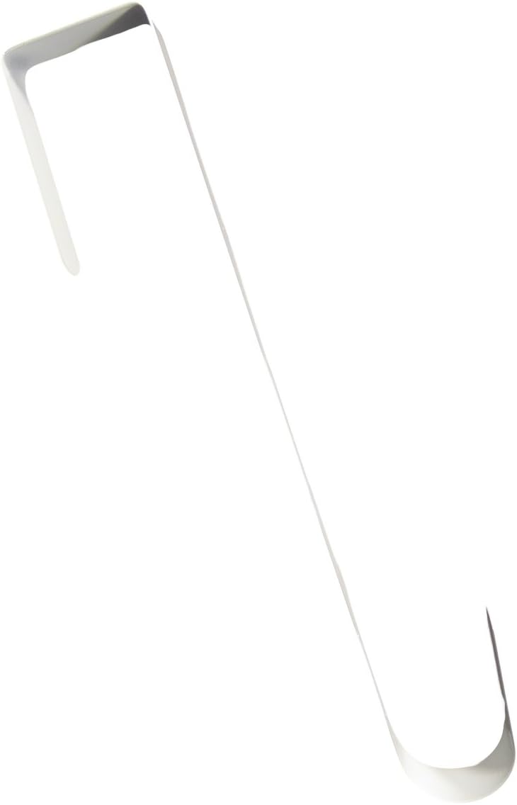 AnapoliZ 2 Piece White Metal Door Hanger