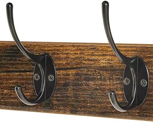 YMYNY Wall Coat Rack with 8 Hooks and Floating Shelf