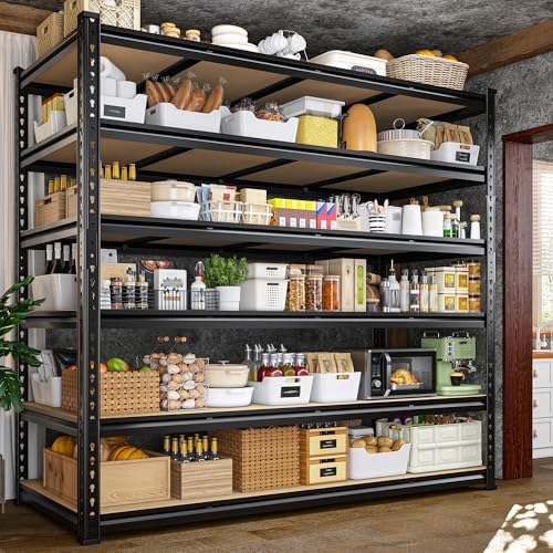 Heavy Duty Adjustable Metal Shelf Unit 838 H 598 W 3000LBS Storage Shelves