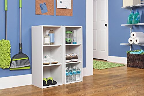 ClosetMaid 8987 3-Shelf Stackable Organizer White