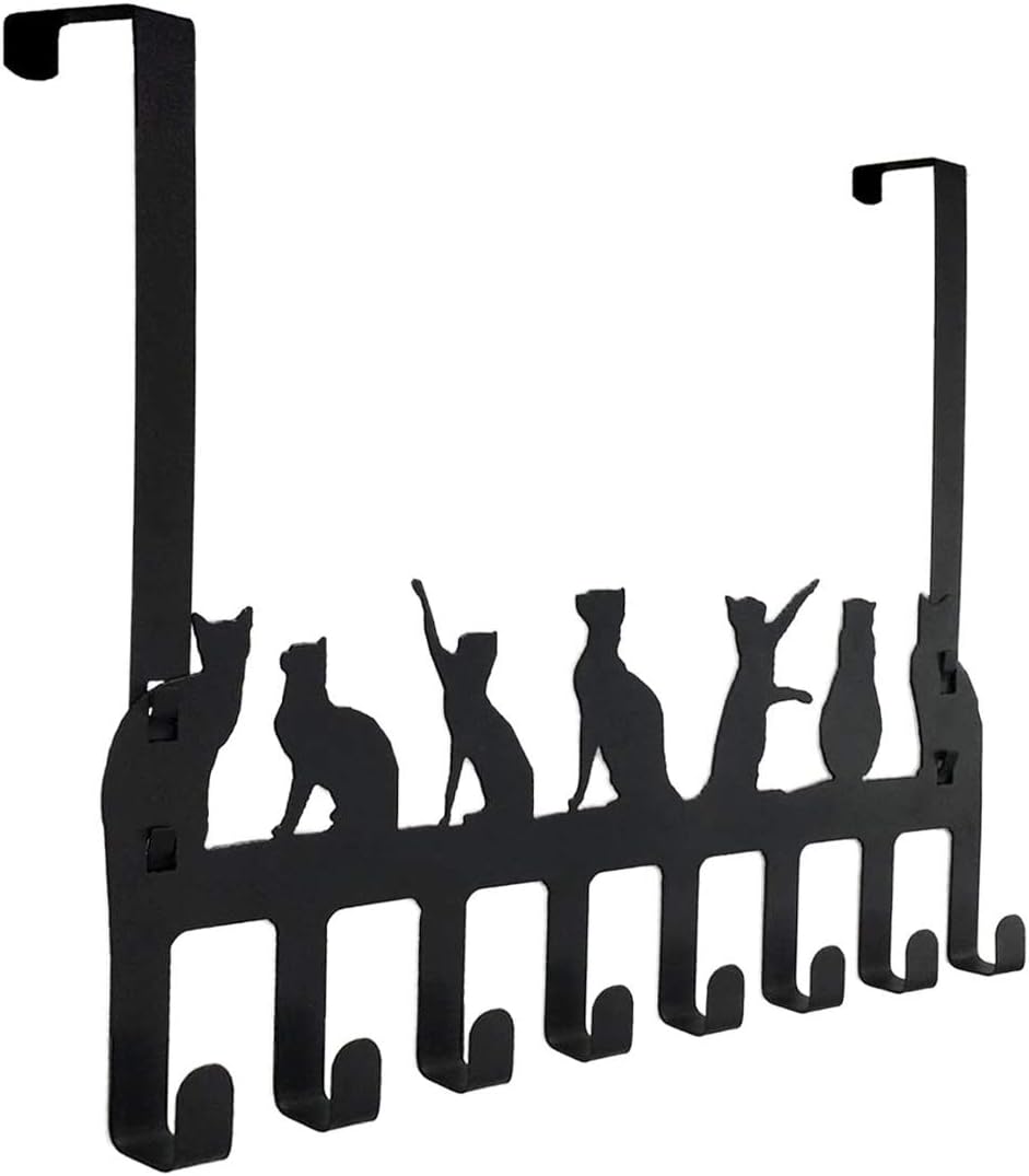 Wintek Over the Door Hook Hanger with 8 Hooks