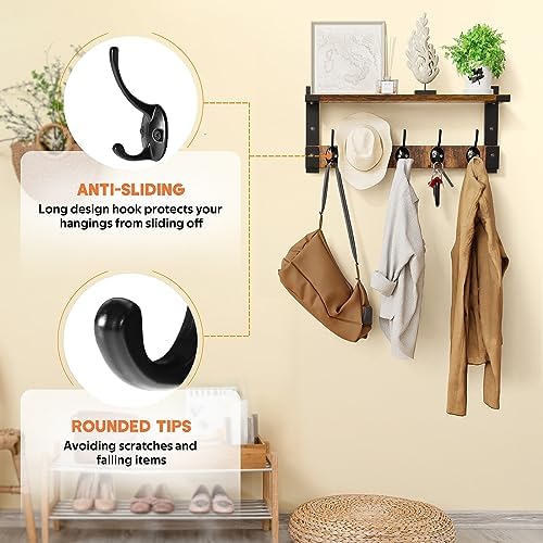 Oraich Wall Hooks with Shelf Coat Rack
