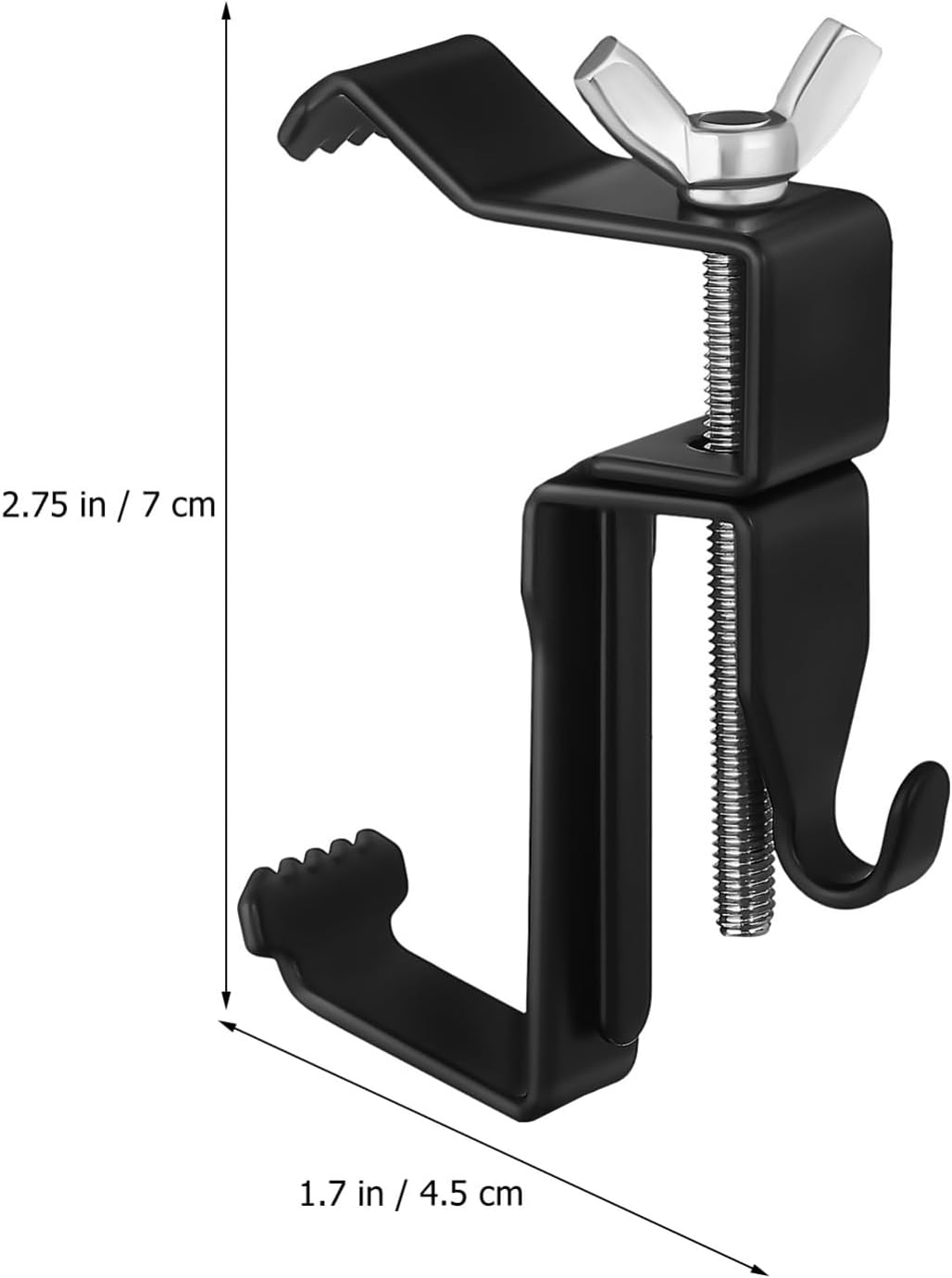 Adjustable Brick Hooks Clamp 8pcs Heavy-Duty No Drill Wall Hangers for Wreaths and Decor