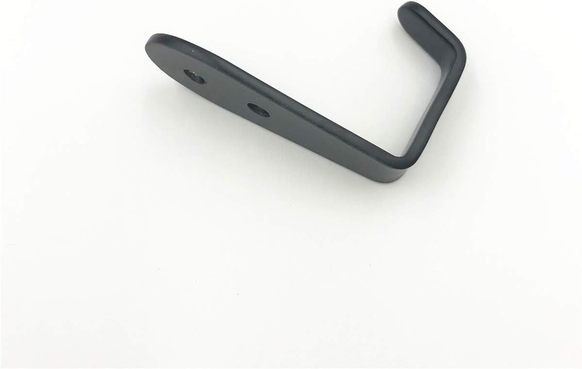 Flyisland Heavy Duty L Shape Wall Hooks 8 Pack Black