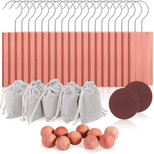 Needbrock 40 Pack Cedar Blocks for Clothes Storage