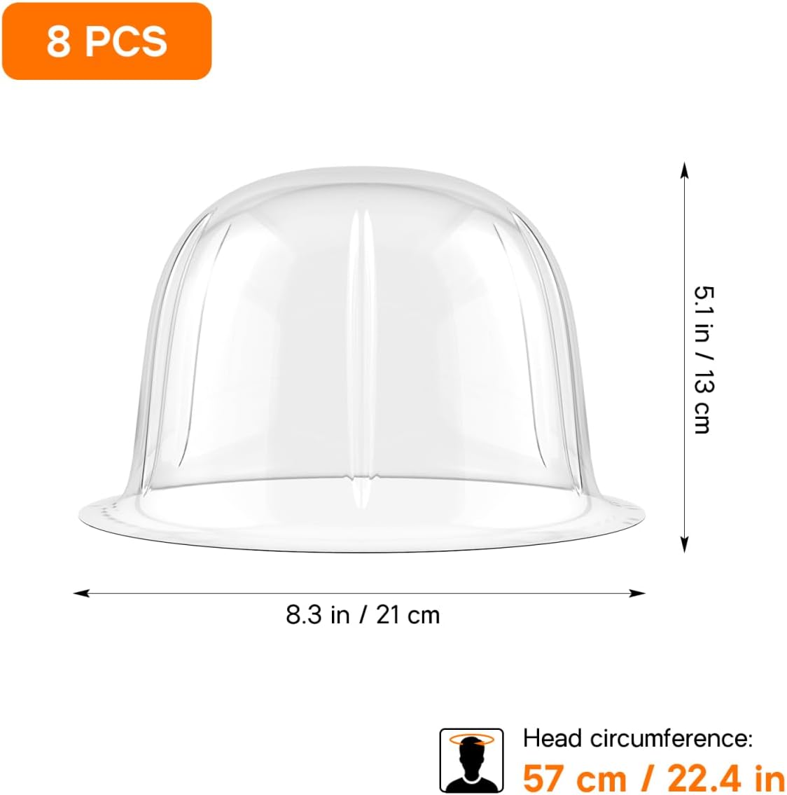 GALPADA 8pcs Hat Stand Display Rack for Hats Wigs Helmets and Caps