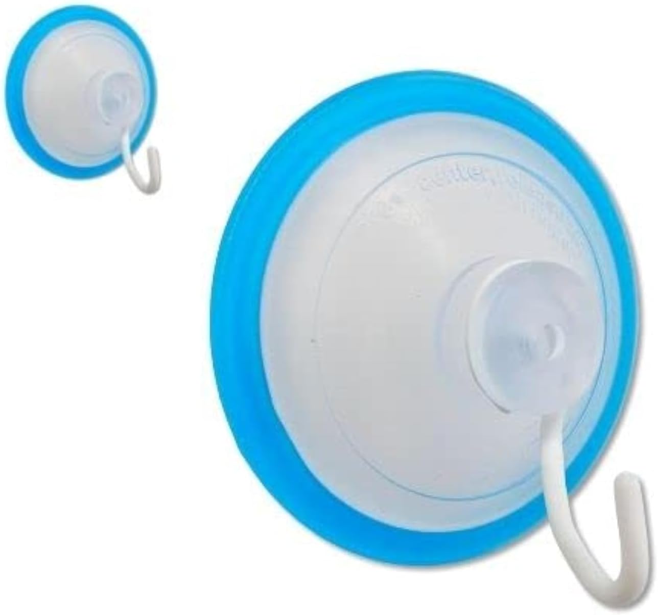 FROGSFEET Suction Cup Hooks for Wreaths Hanger Glass Door Window Shower Wall Textured Tile