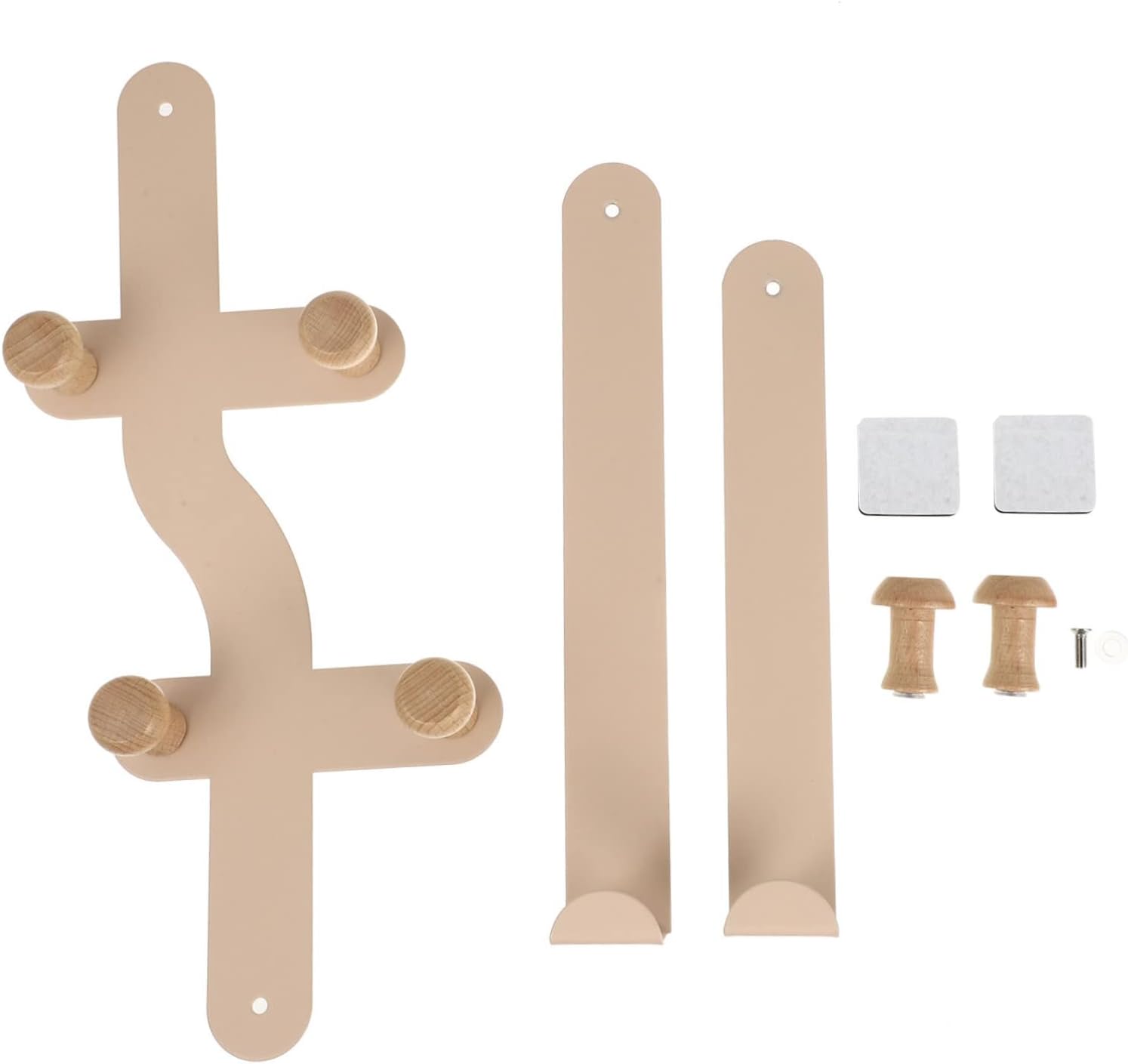 Wooden Door Hooks for Hanging Storage and Organization