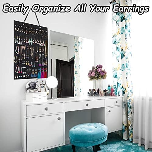 Caffox Wall Earring Holder with 20 Extra Hooks