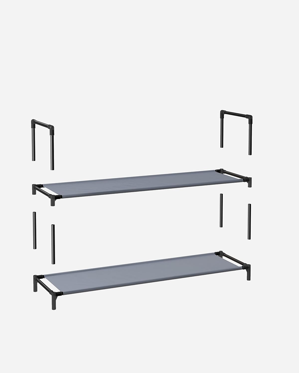 SONGMICS 10 Tier Free Standing Shoe Rack Organizer