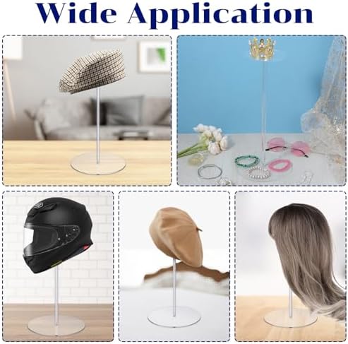 4-Piece Premium Hat Display Stand