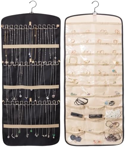 Boxy Concepts Necklace Holder 2 Pack Wall Mount