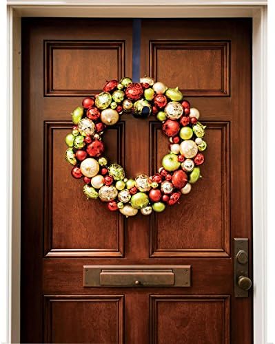AnapoliZ 2 Piece Black Metal Wreath Hooks