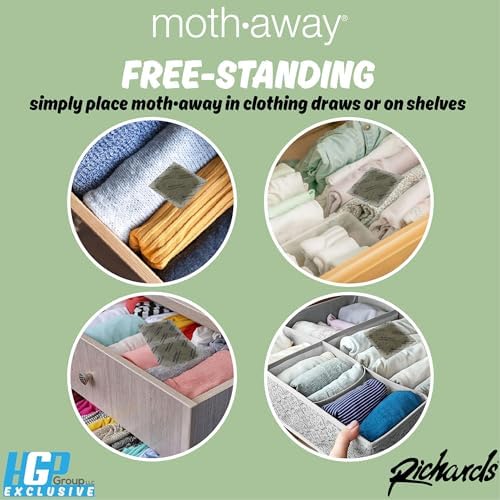 Richards Moth Away Herbal Value Pack 72 Sachets