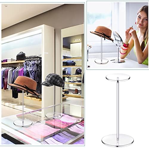 Chunful 4 Set Acrylic Hat Stand Display Rack