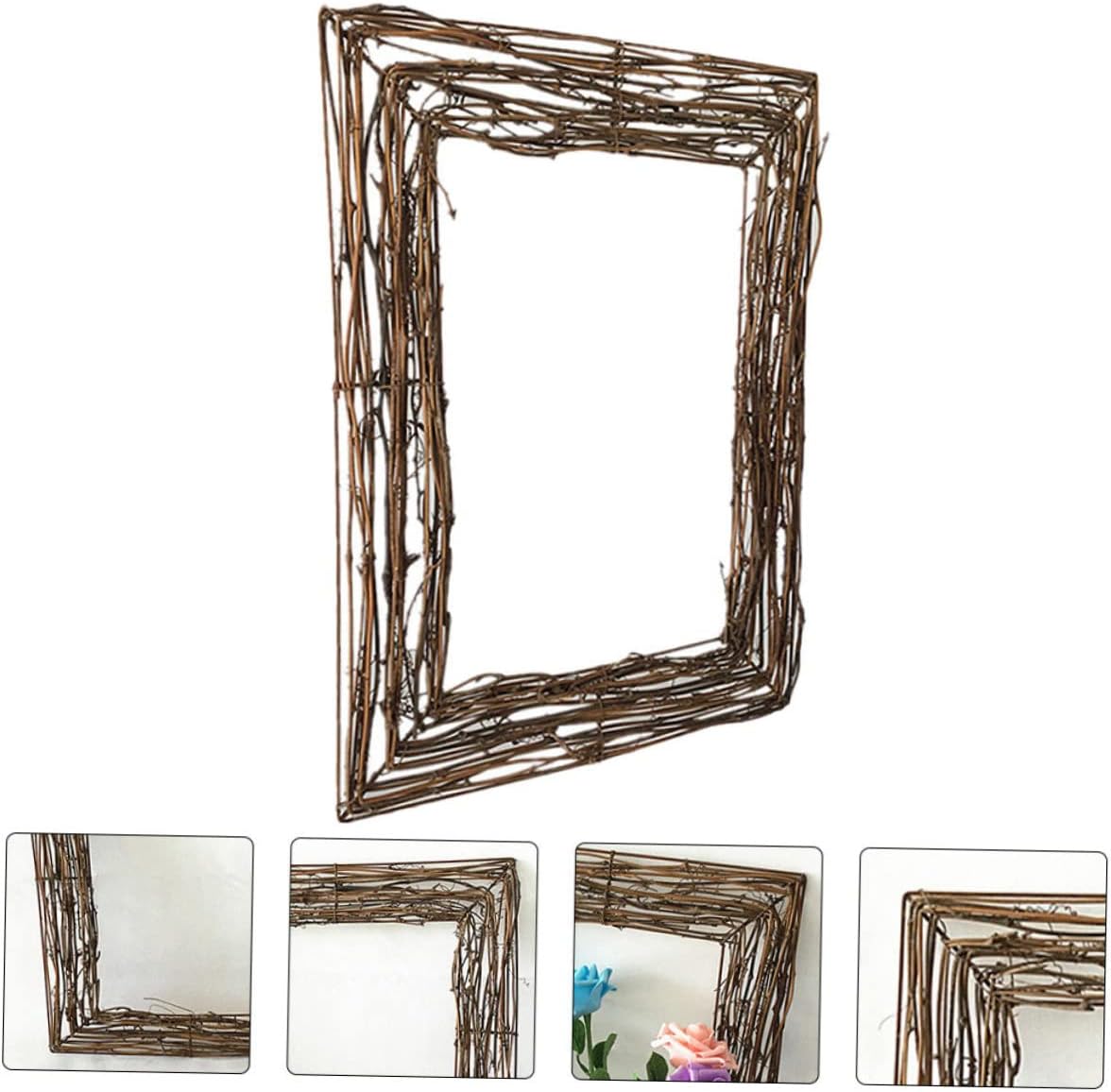 Eco-Friendly Rattan Wreath Hanger Base