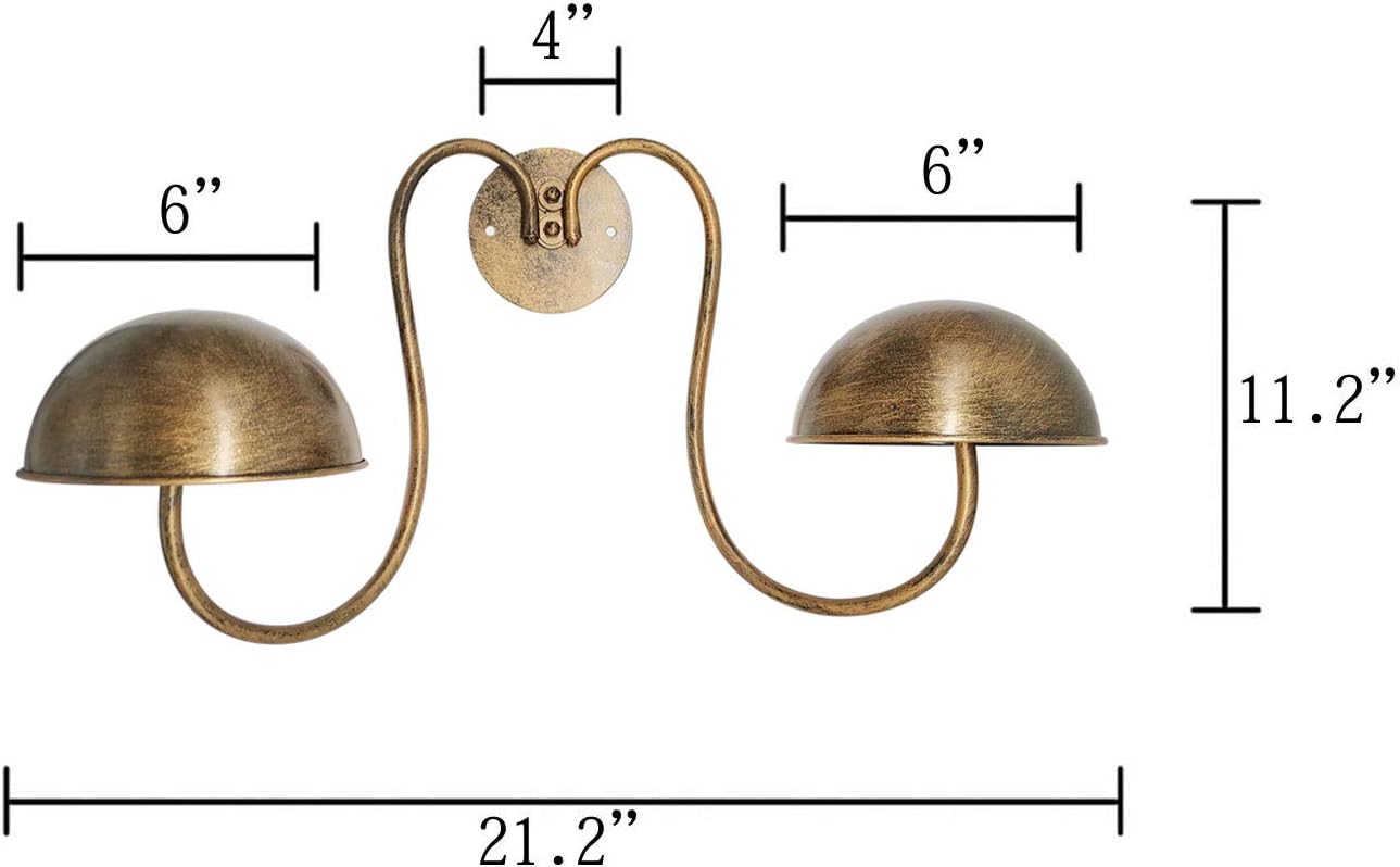 Owlgift Modern Metal Entryway Hat Rack with 2 Hooks