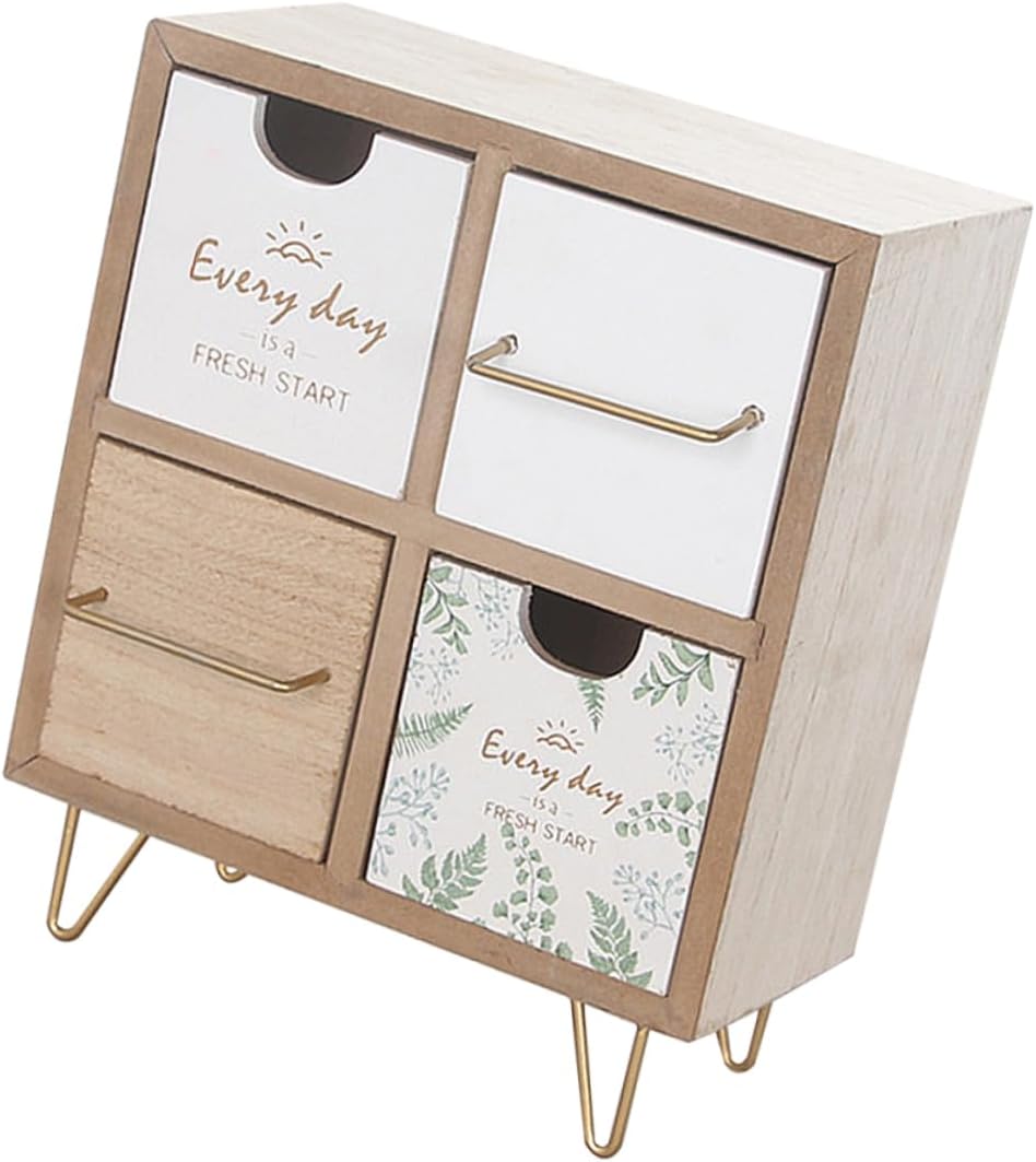 Didiseaon Creative Storage Box for Jewelry Cosmetics and Phones Space Saver