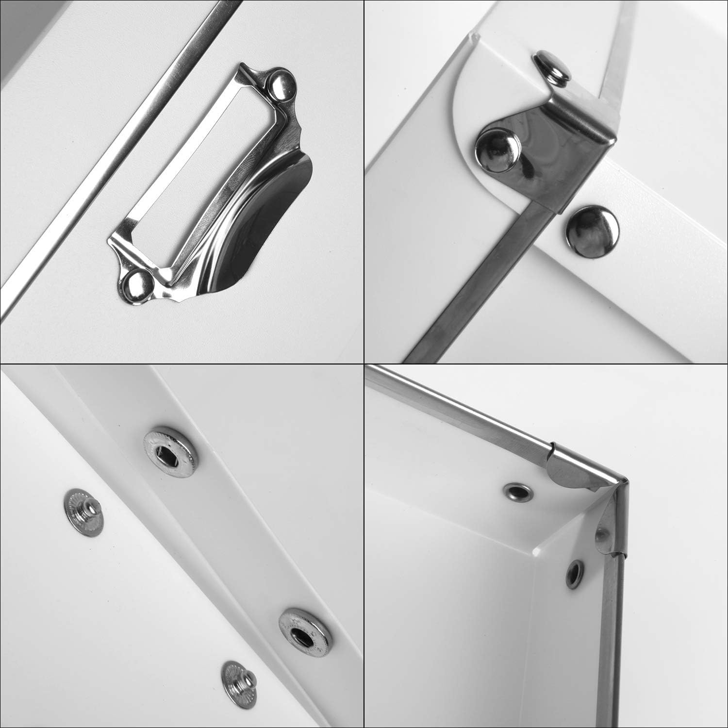 Seekind Decorative Storage Boxes with Lids Waterproof 3-Piece Set