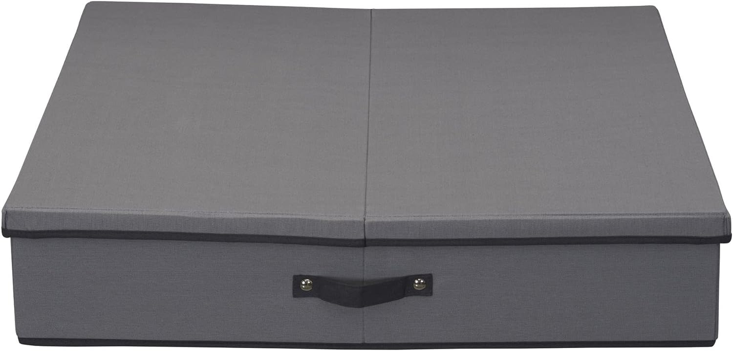 Household Essentials Gray Wreath Storage Container 30 Inch