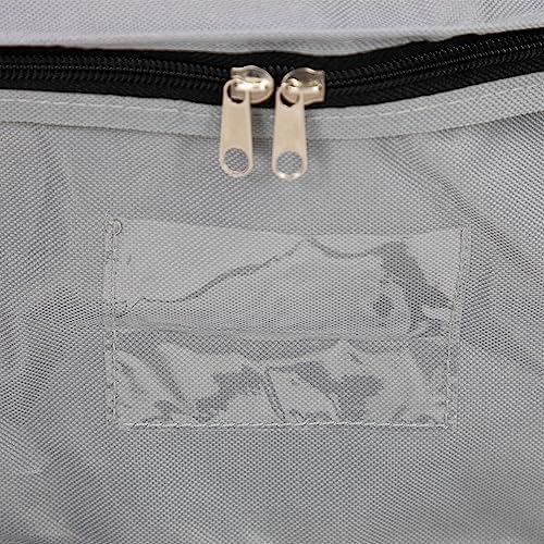 Northlight Multi-Seasonal Wreath Storage Bag 30 Inch Gray