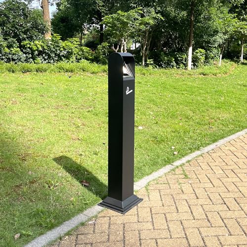 Sturdy Stainless Steel Outdoor Trash Can with Removable Inner Barrel