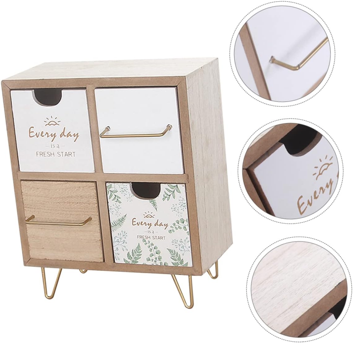 Didiseaon Creative Storage Box for Jewelry Cosmetics and Phones Space Saver