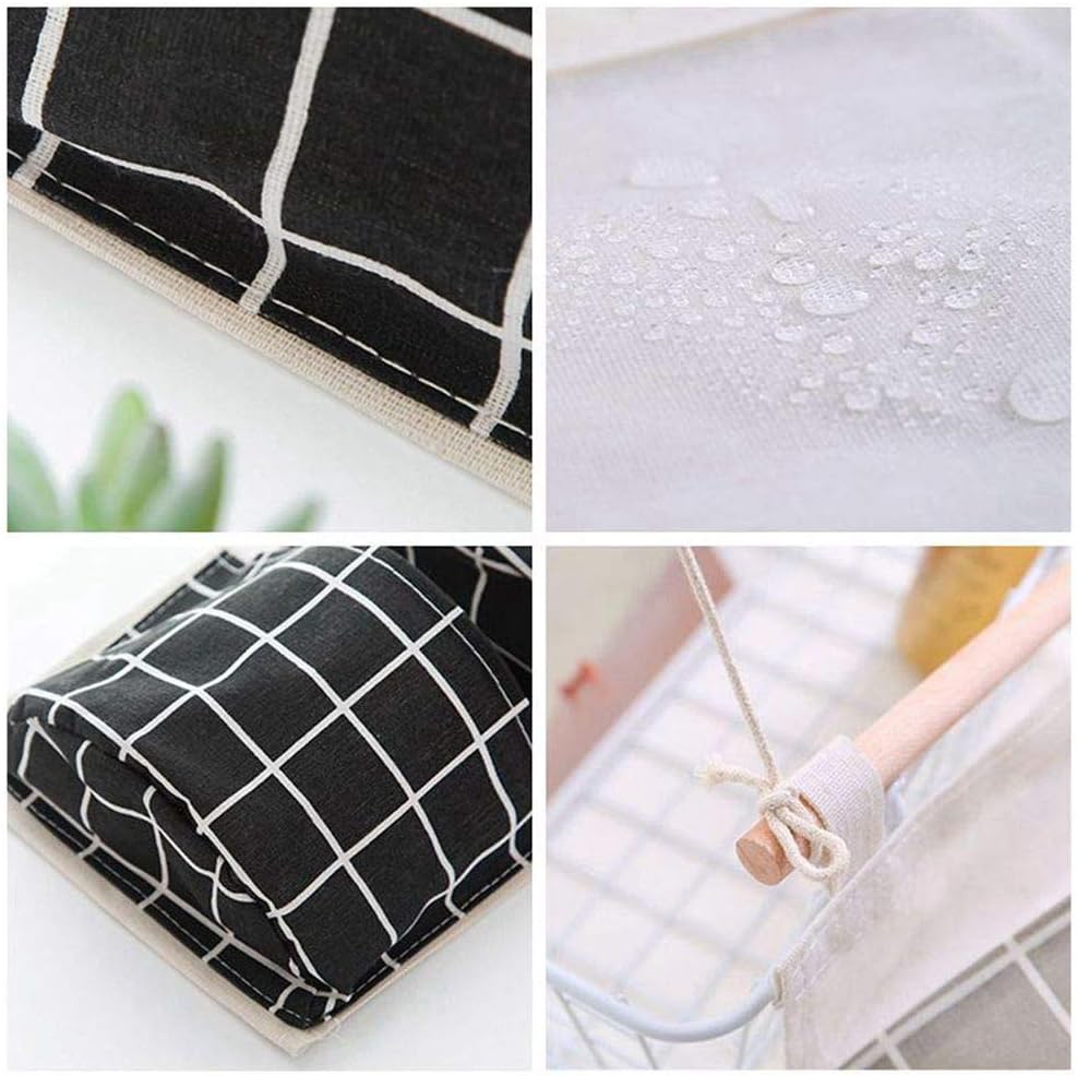 AUHOKY 3Pcs Wall Hanging Storage Organizer with 3 Pockets