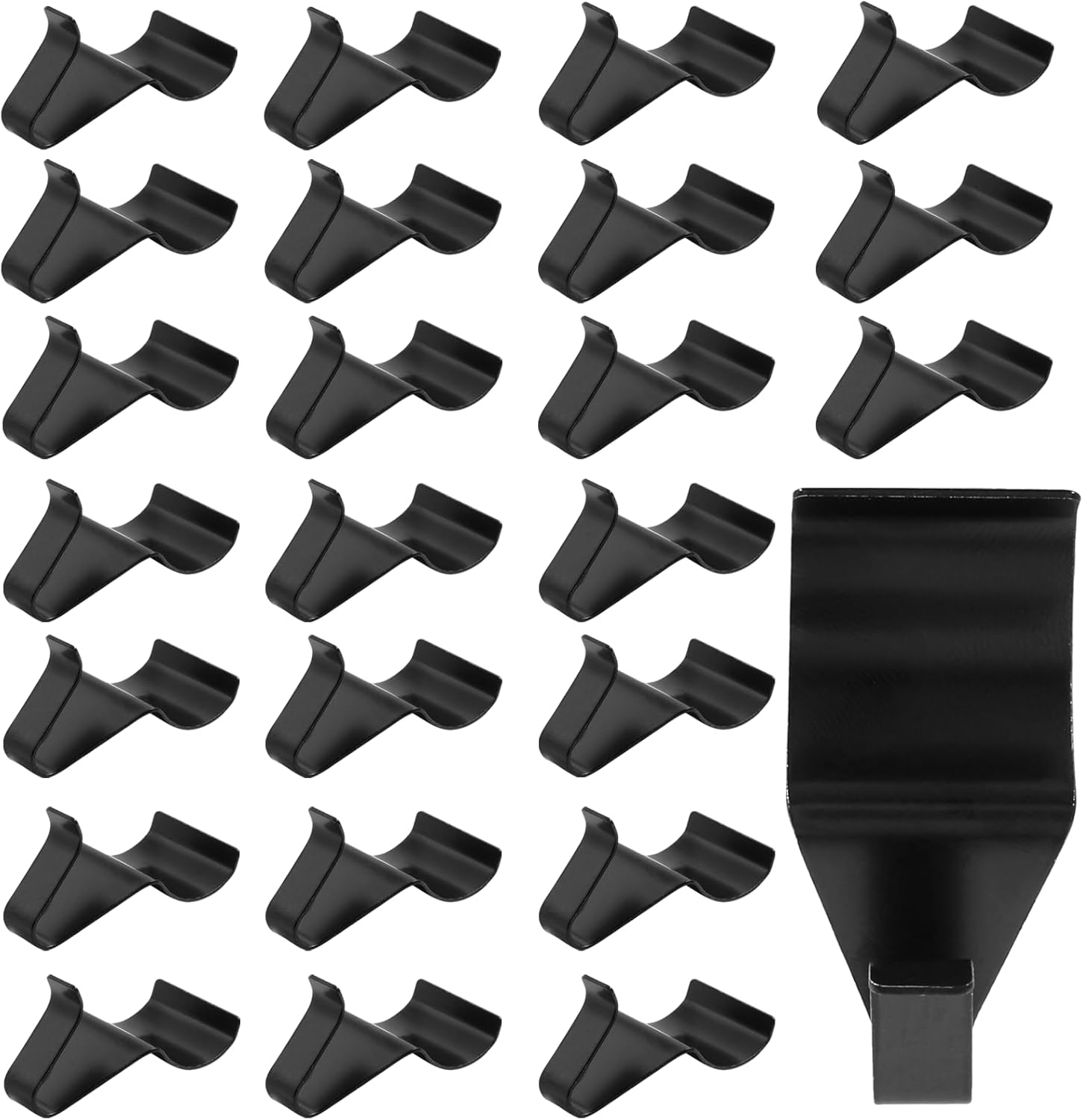 Stainless Steel Vinyl Siding Hooks 24 Pcs Black