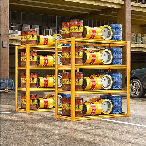REIBII 4 Tier Heavy Duty Metal Shelving 40 W