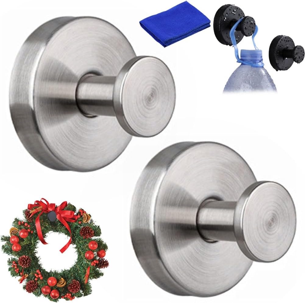 2025 Upgraded Suction Cup Hooks for Glass and Tiles