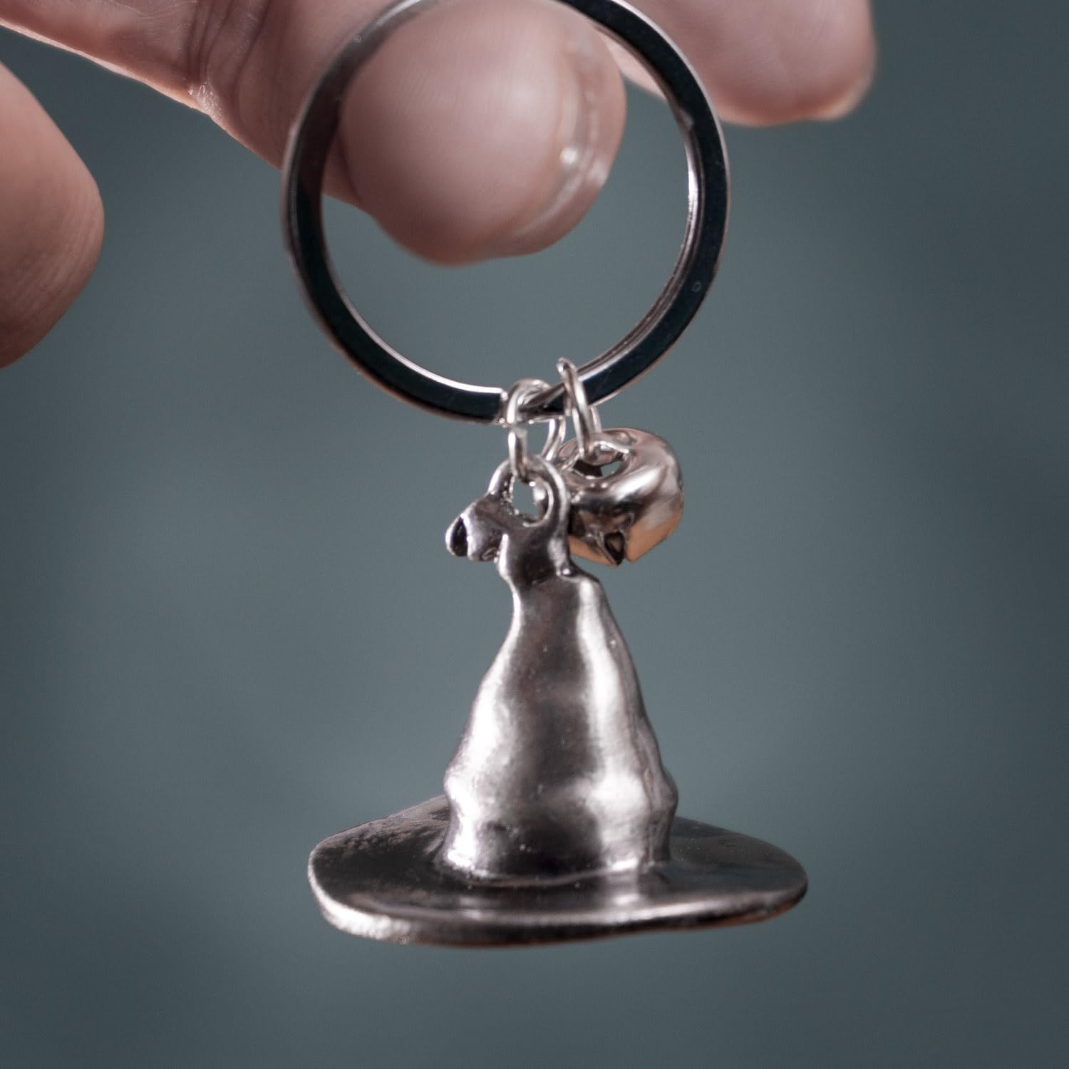 Ebros Gift Set Of 2 Witch Hat Keychains With Bells