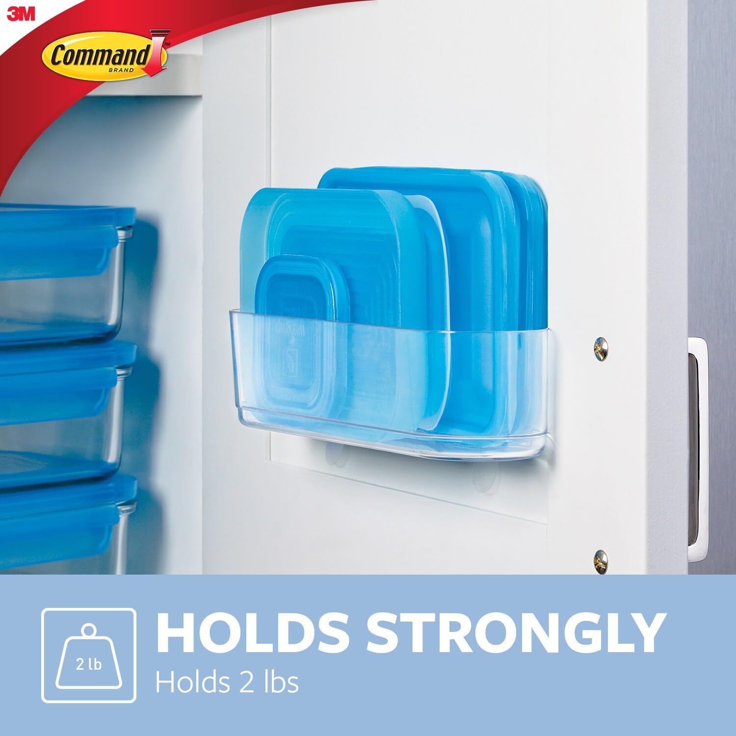 Command Medium Caddy 2 lb 75 x 21 x 21 4 Strips