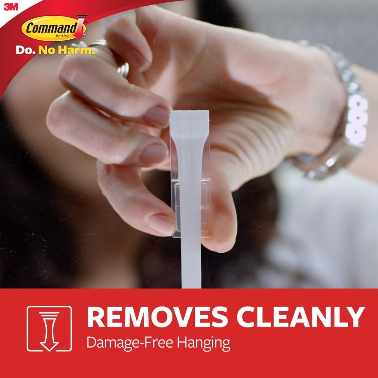 Command Medium Utility Hooks with Adhesive Strips