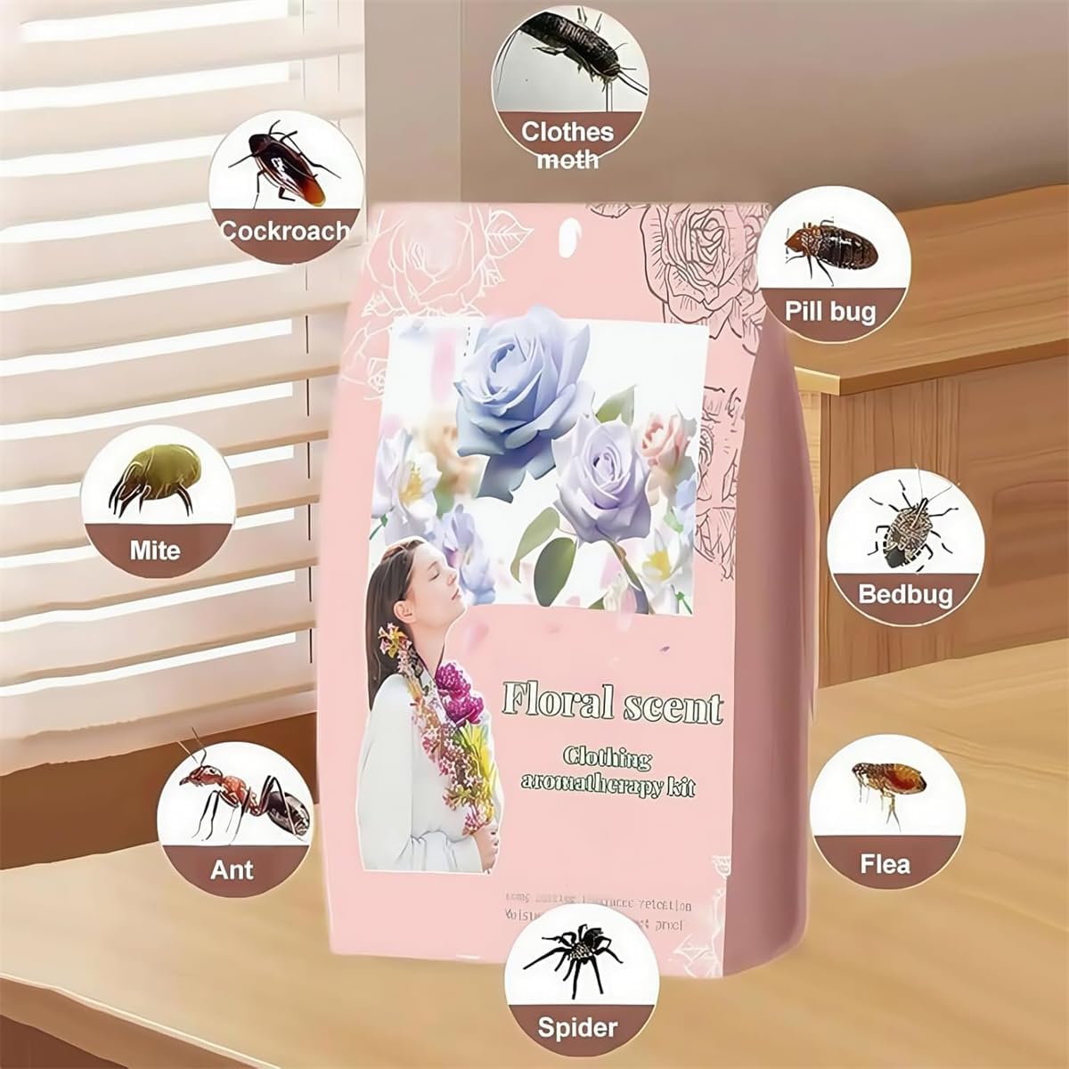 Natural Floral Camphor Balls for Clothes Storage 1