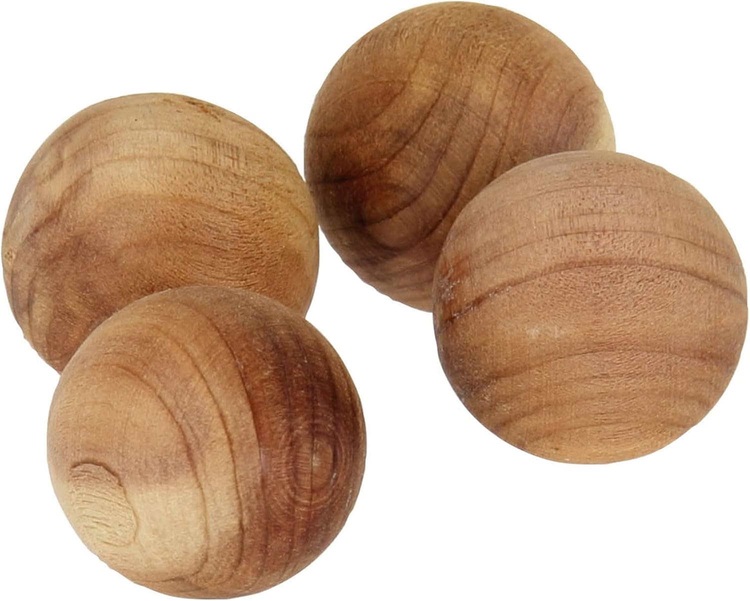 CedarFresh Red Cedar Wood Balls 48-Pack for Closets