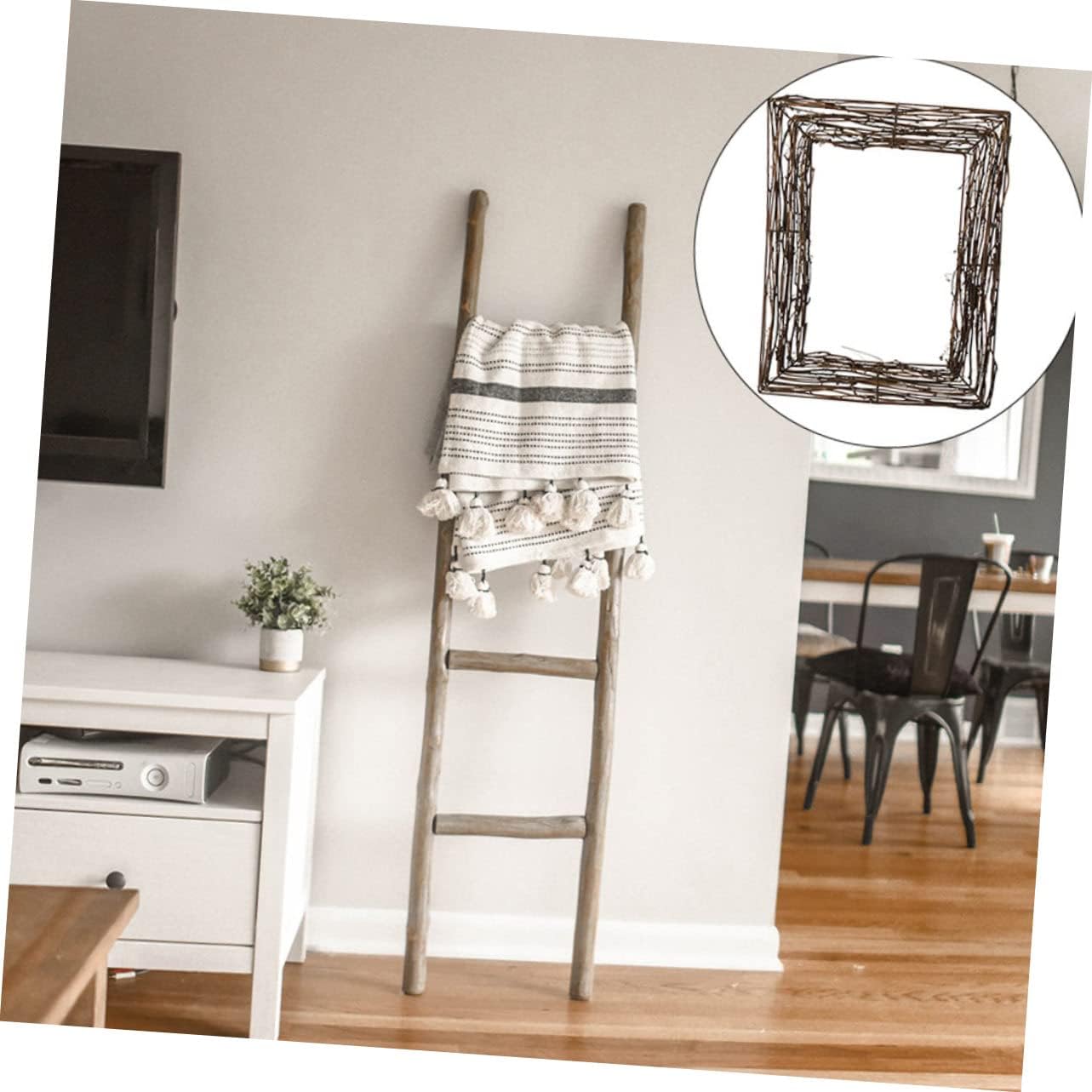 Eco-Friendly Rattan Wreath Hanger Base