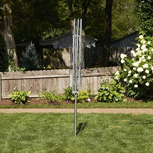 Household Essentials 17120-1 Rotary Outdoor Umbrella Drying Rack