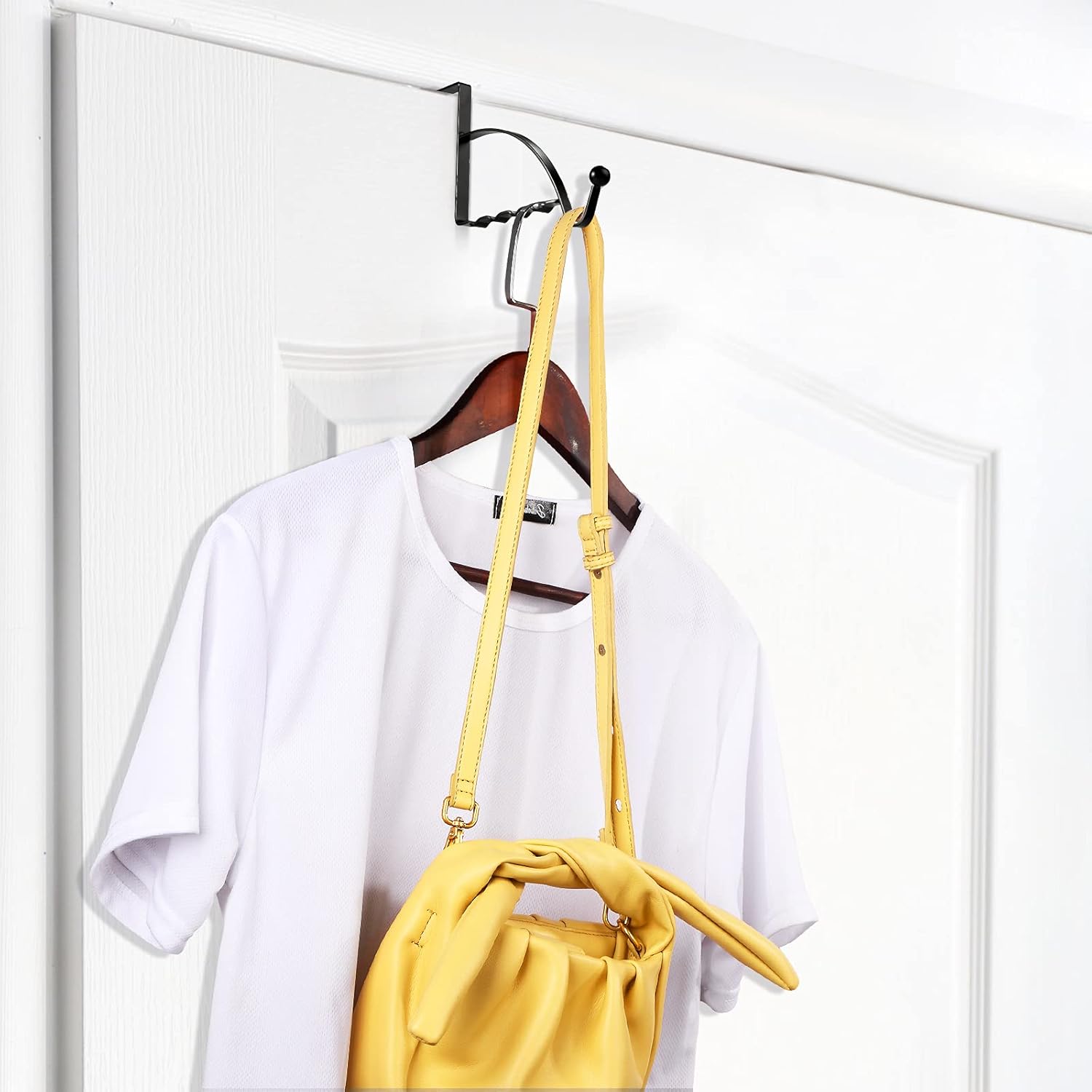 Hotop 2 Pcs Door Hooks Storage Organizer