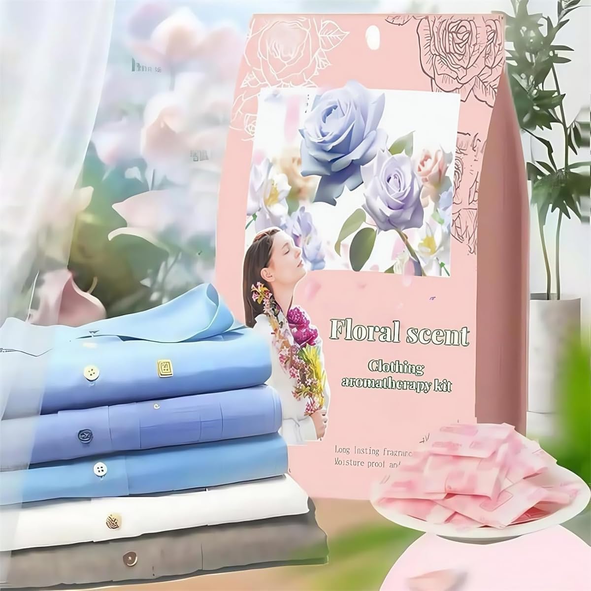 Natural Floral Camphor Balls for Clothes Storage 1