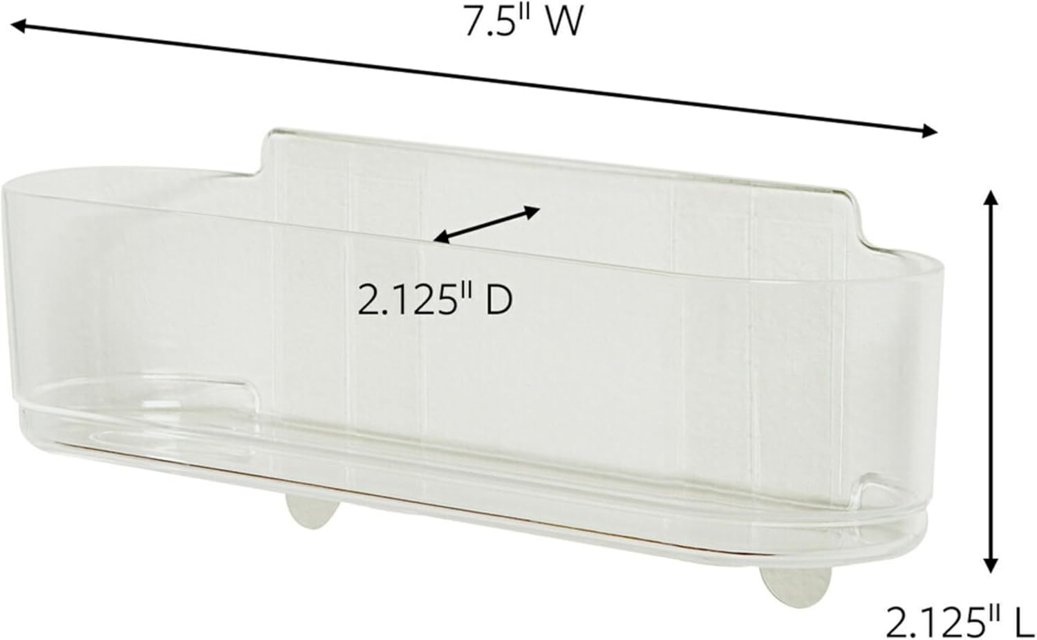 Command Medium Caddy 2 lb 75 x 21 x 21 4 Strips