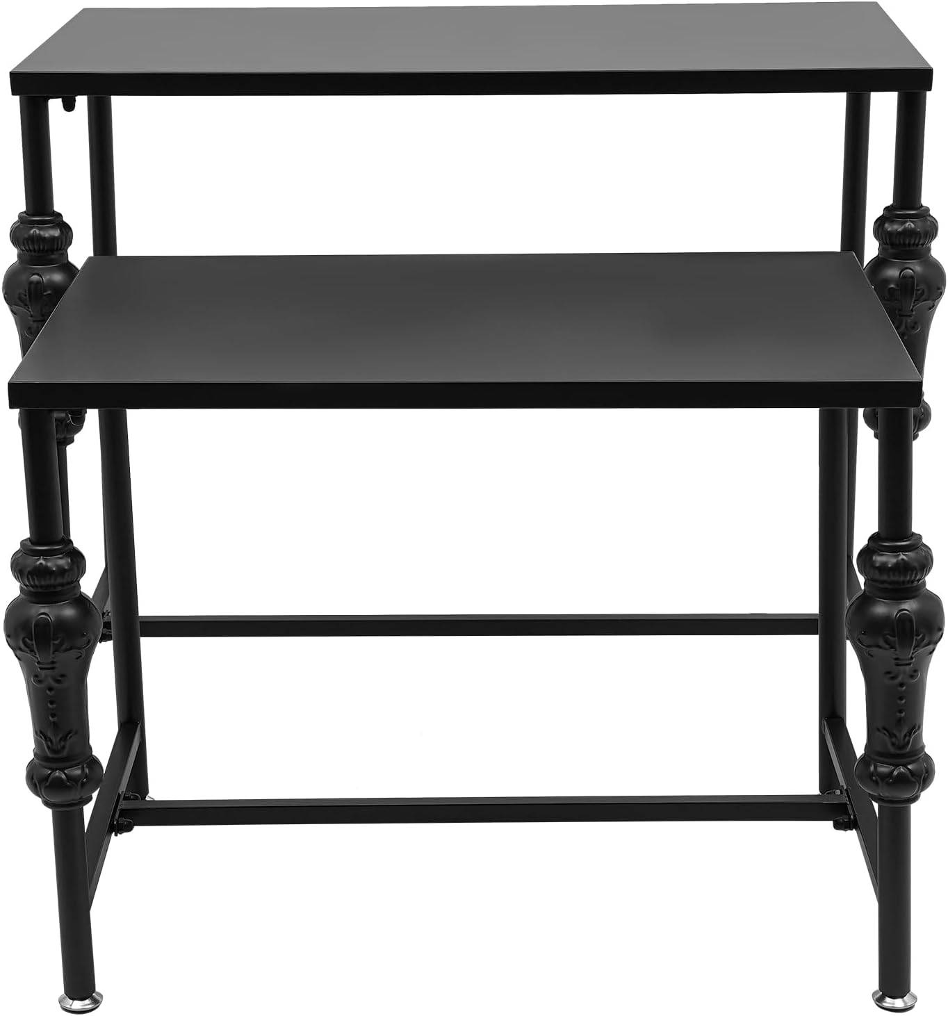 2 Pcs Free Standing Display Tables for Retail Stores