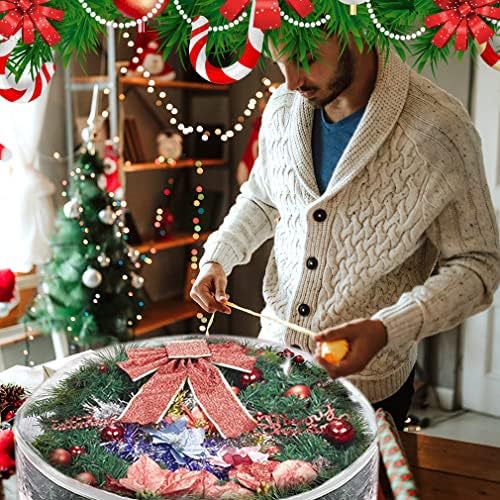 ProPik 24 Inch Clear Wreath Storage Bag 2 Pack