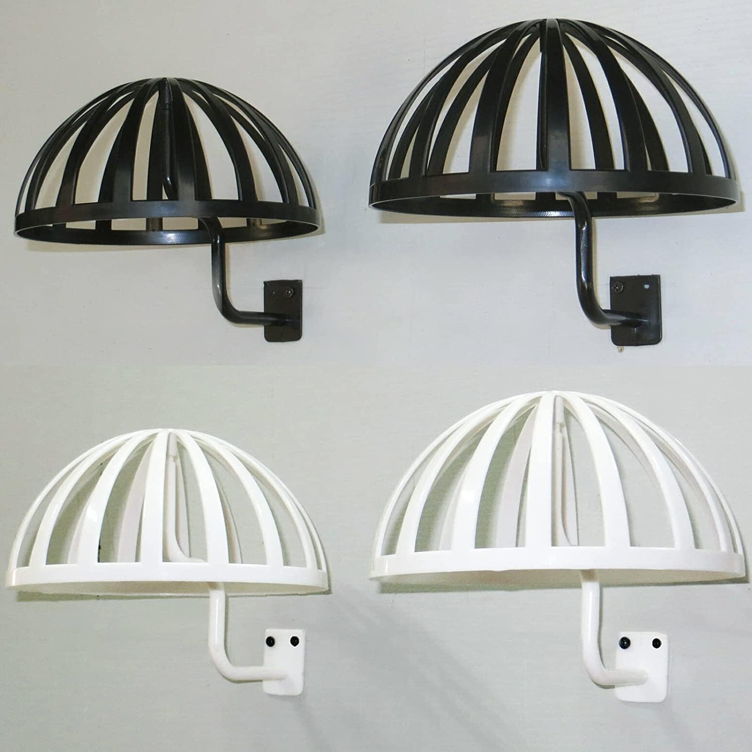 Pmsanzay 4 Pack Wall Mount Wig Stand Holders